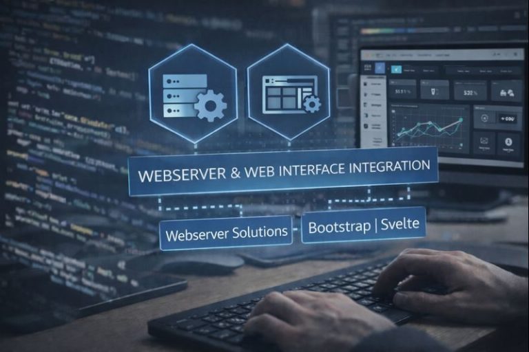 webserver_frontend_img Tastatur und Grafiken zu Webentwicklung und Online-Lösungen.